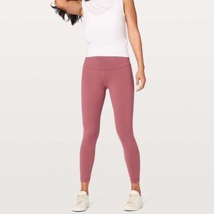 Lululemon Wunder Under 7/8 Pant So Merlot